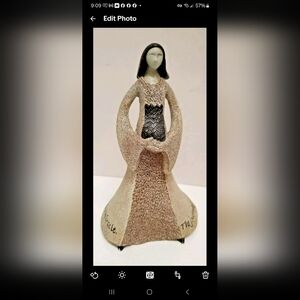 Artstome by Carson " Miracle " The journey of Motherhood- small statue pre-owned